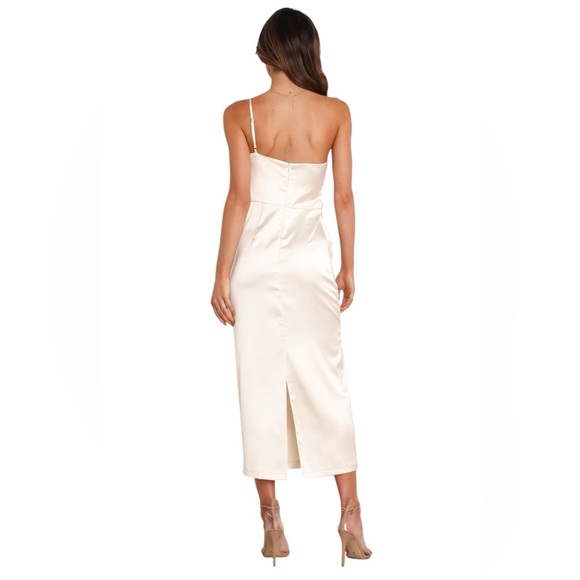 Petal+Pup Luella Dress Pearl White Size 2 NWT - Picture 3 of 7